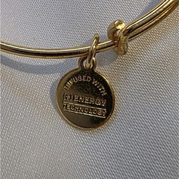 3 Inch Expandable Gold Tone 2016 Alex And Ani Path Of Life Charm Bracelet - Picture 9 of 11